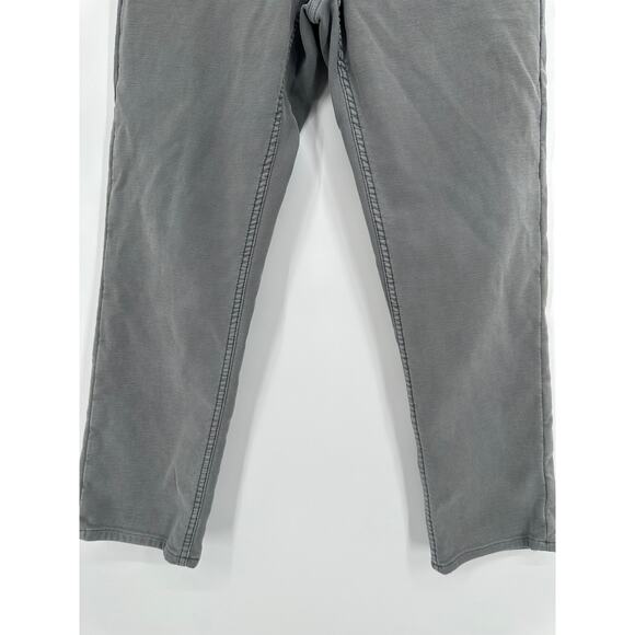 Faherty Men's Stretch Terry 5-Pocket Pants Straight Leg Jeans Slate Gray Size 31 - Picture 7 of 14